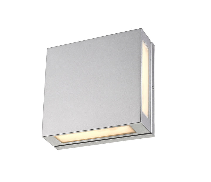 Z-Lite Lighting 572B-SL-LED Modern Quadrate Outdoor Silver