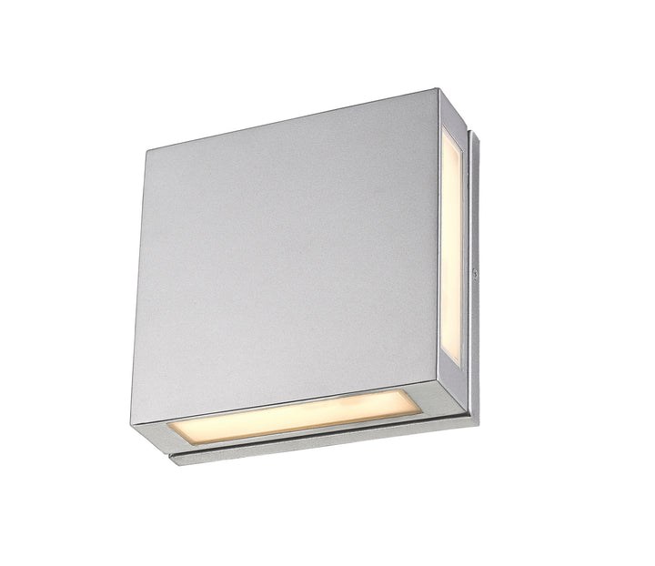 Z-Lite Lighting 572B-SL-LED Modern Quadrate Outdoor Silver