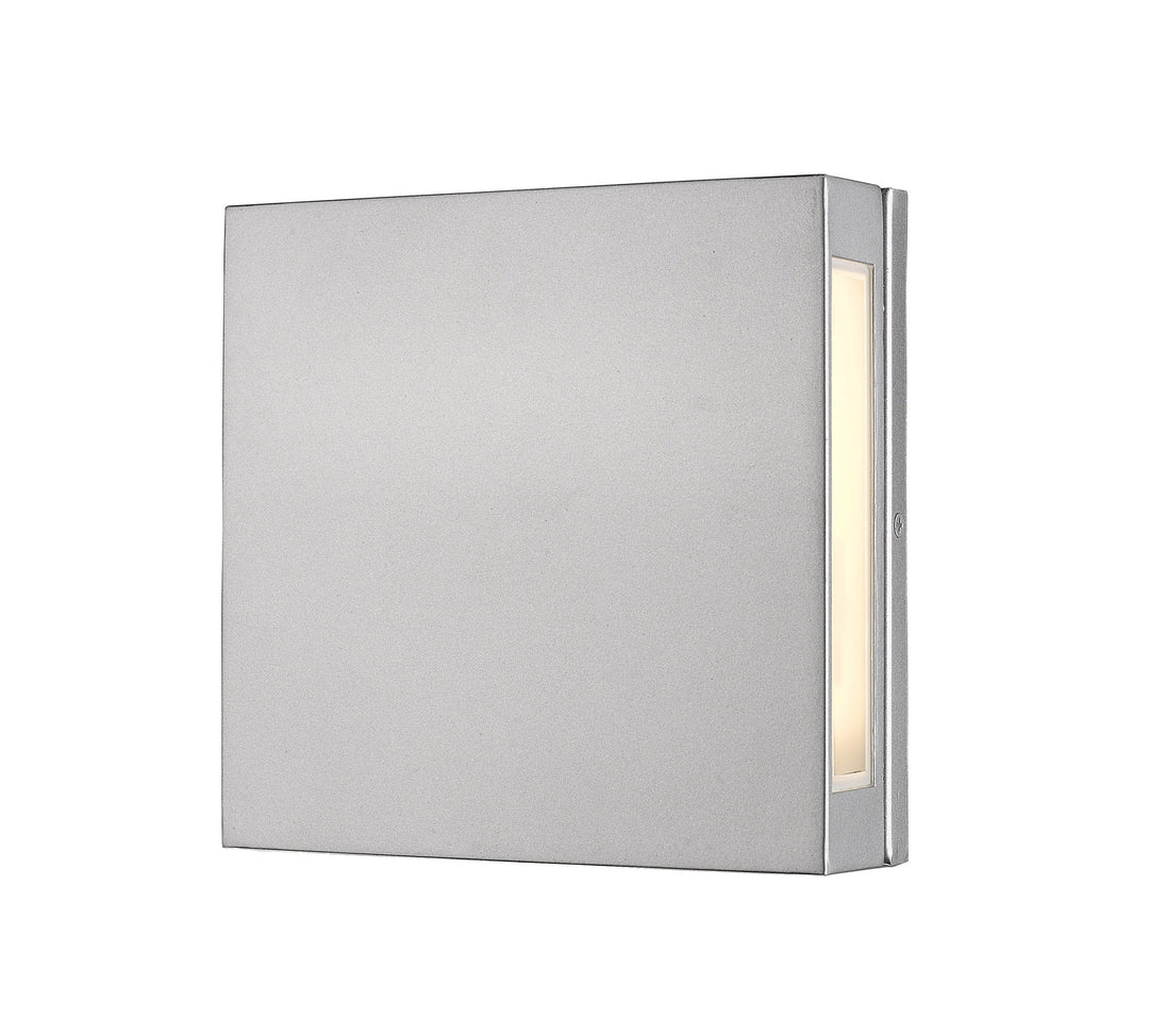 Z-Lite Lighting 572B-SL-LED Modern Quadrate Outdoor Silver