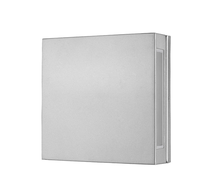 Z-Lite Lighting 572B-SL-LED Modern Quadrate Outdoor Silver