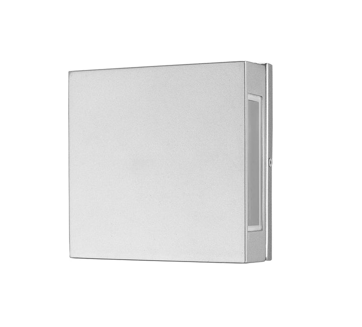 Z-Lite Lighting 572S-SL-LED Modern Quadrate Outdoor Silver