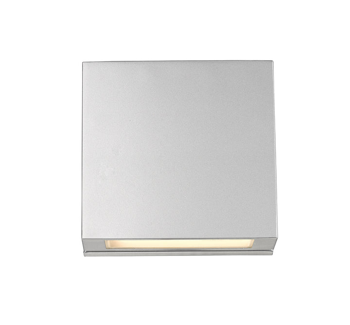 Z-Lite Lighting 573B-SL-LED Modern Quadrate Outdoor Silver