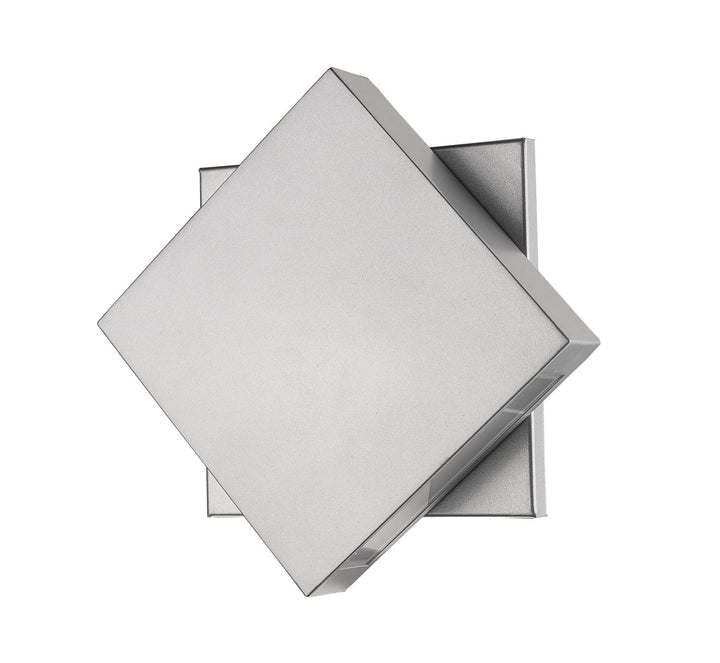 Z-Lite Lighting 573B-SL-LED Modern Quadrate Outdoor Silver