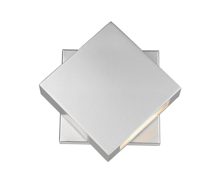 Z-Lite Lighting 573S-SL-LED Modern Quadrate Outdoor Silver