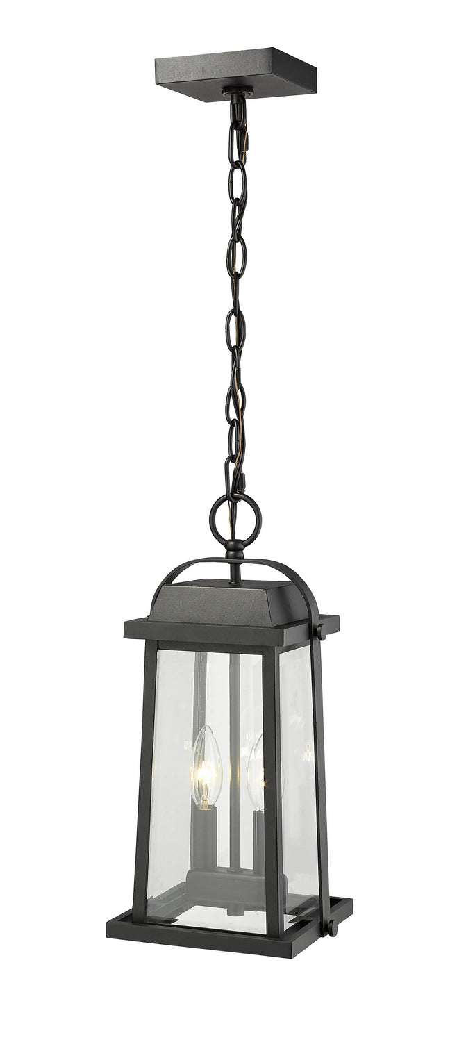Z-Lite Lighting 574CHM-BK  Millworks Outdoor Black