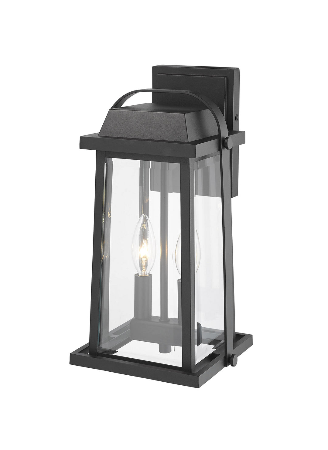 Z-Lite Lighting 574M-BK  Millworks Outdoor Black
