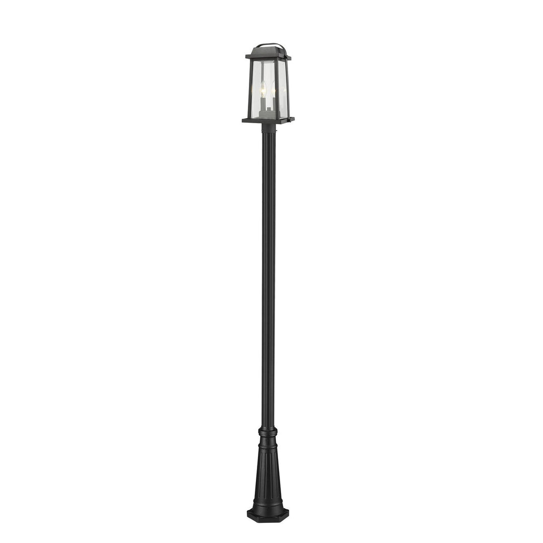 Z-Lite Lighting 574PHMR-519P-BK  Millworks Outdoor Black