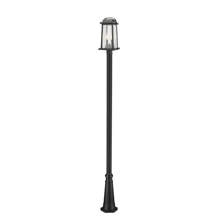 Z-Lite Lighting 574PHMR-519P-BK  Millworks Outdoor Black