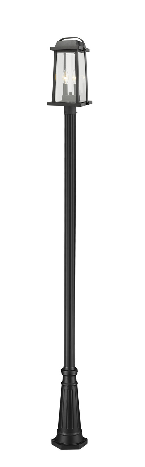 Z-Lite Lighting 574PHMR-519P-BK  Millworks Outdoor Black