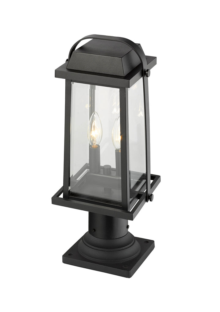 Z-Lite Lighting 574PHMR-533PM-BK  Millworks Outdoor Black