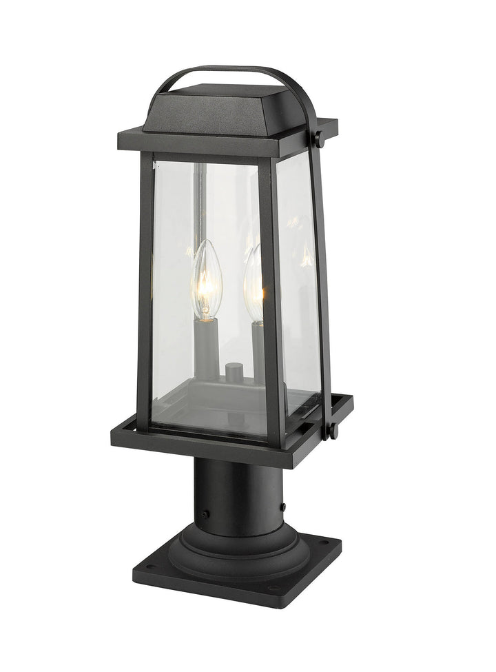 Z-Lite Lighting 574PHMR-533PM-BK  Millworks Outdoor Black