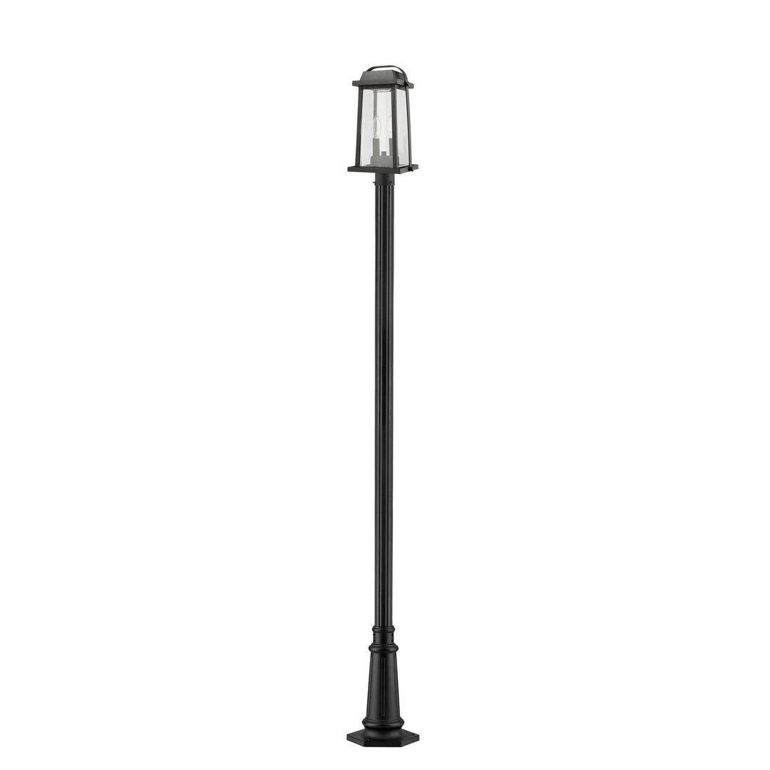 Z-Lite Lighting 574PHMR-557P-BK  Millworks Outdoor Black