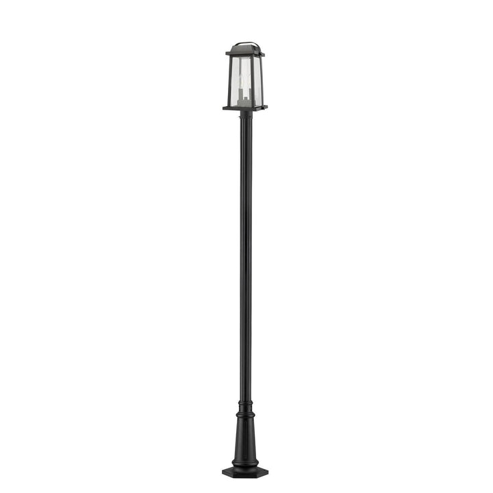 Z-Lite Lighting 574PHMR-557P-BK  Millworks Outdoor Black