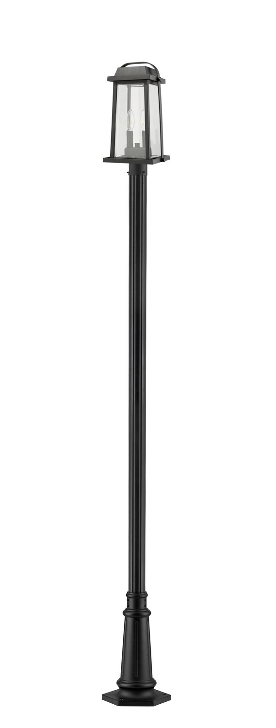 Z-Lite Lighting 574PHMR-557P-BK  Millworks Outdoor Black