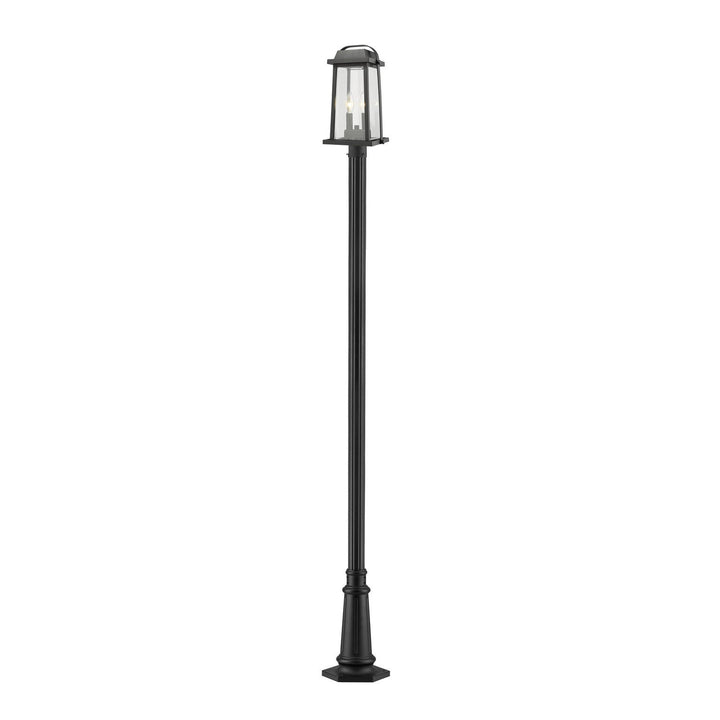 Z-Lite Lighting 574PHMR-557P-BK  Millworks Outdoor Black