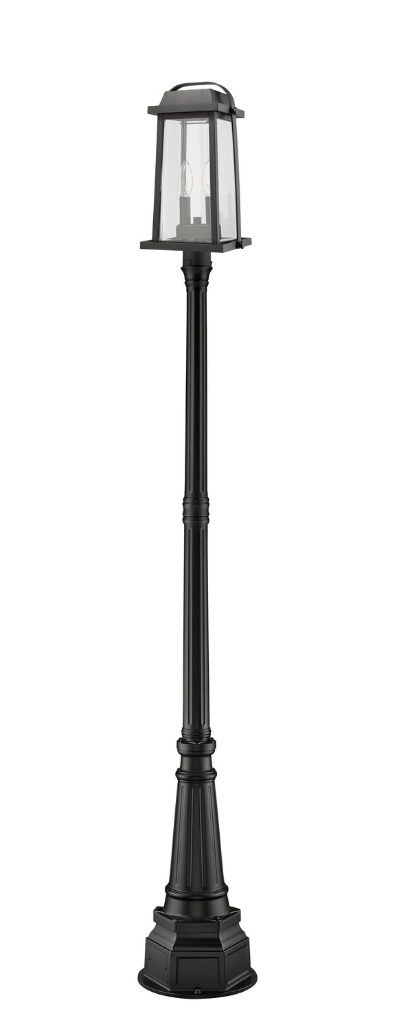 Z-Lite Lighting 574PHMR-564P-BK  Millworks Outdoor Black