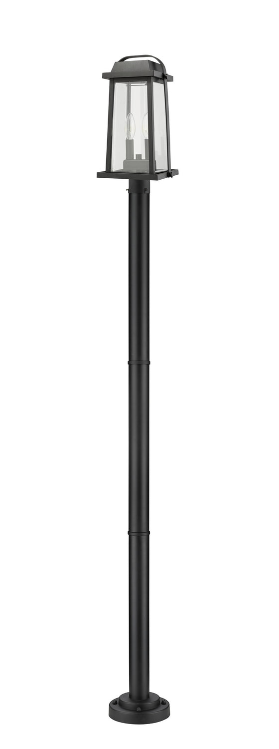 Z-Lite Lighting 574PHMR-567P-BK  Millworks Outdoor Black