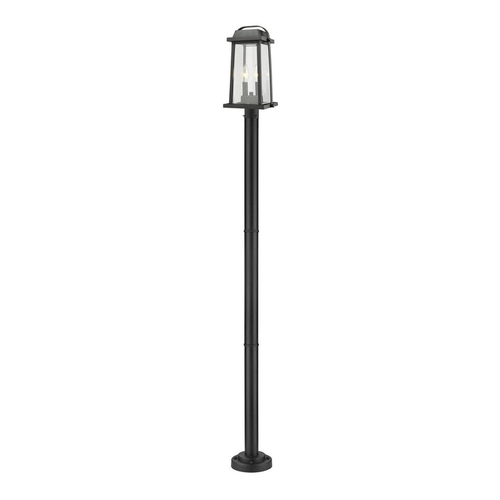 Z-Lite Lighting 574PHMR-567P-BK  Millworks Outdoor Black