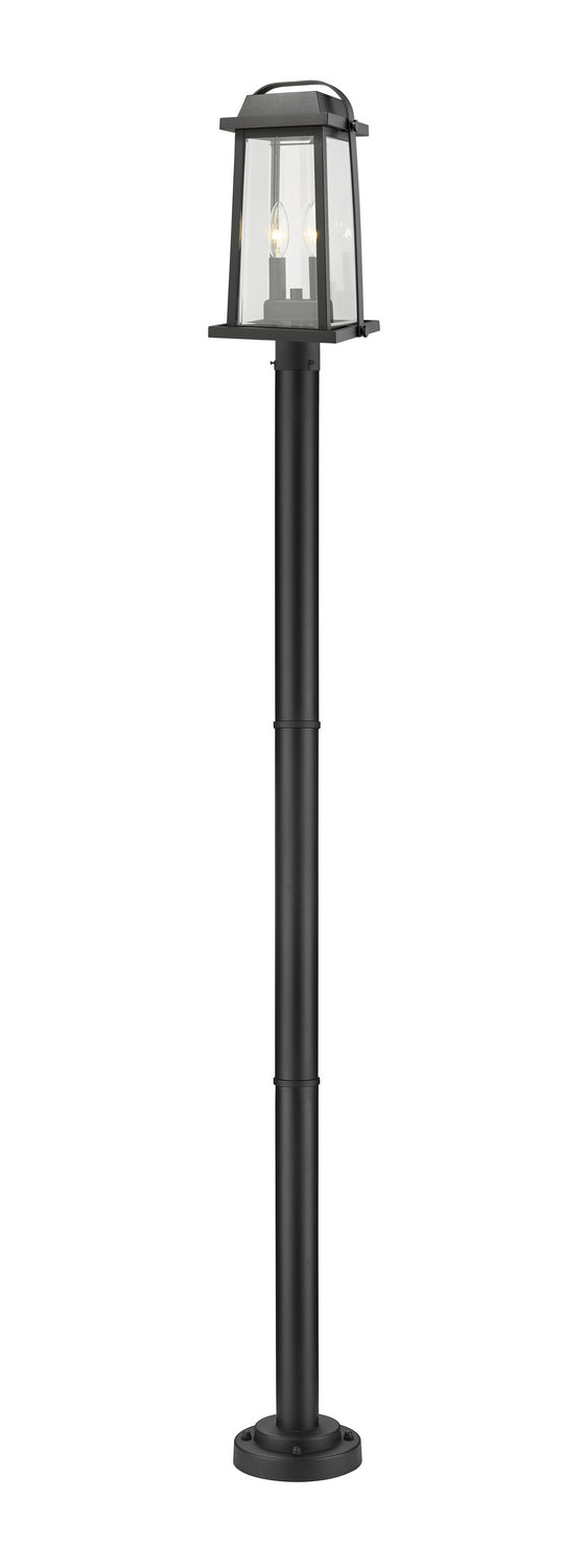 Z-Lite Lighting 574PHMR-567P-BK  Millworks Outdoor Black