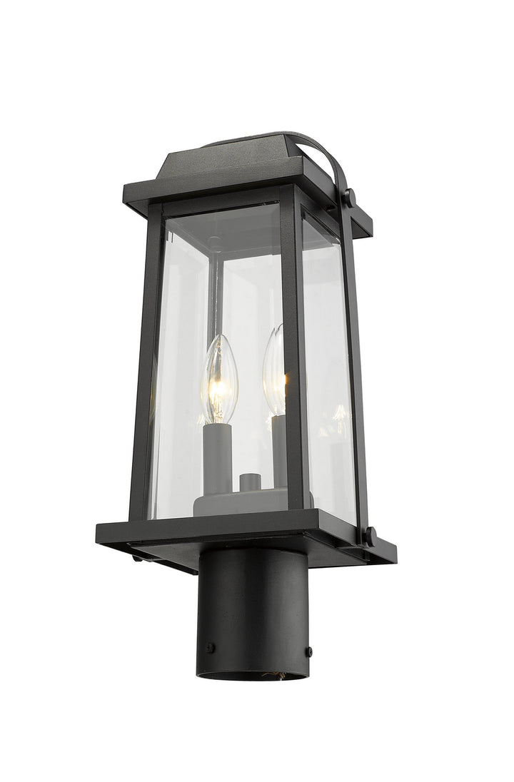 Z-Lite Lighting 574PHMR-BK  Millworks Outdoor Black