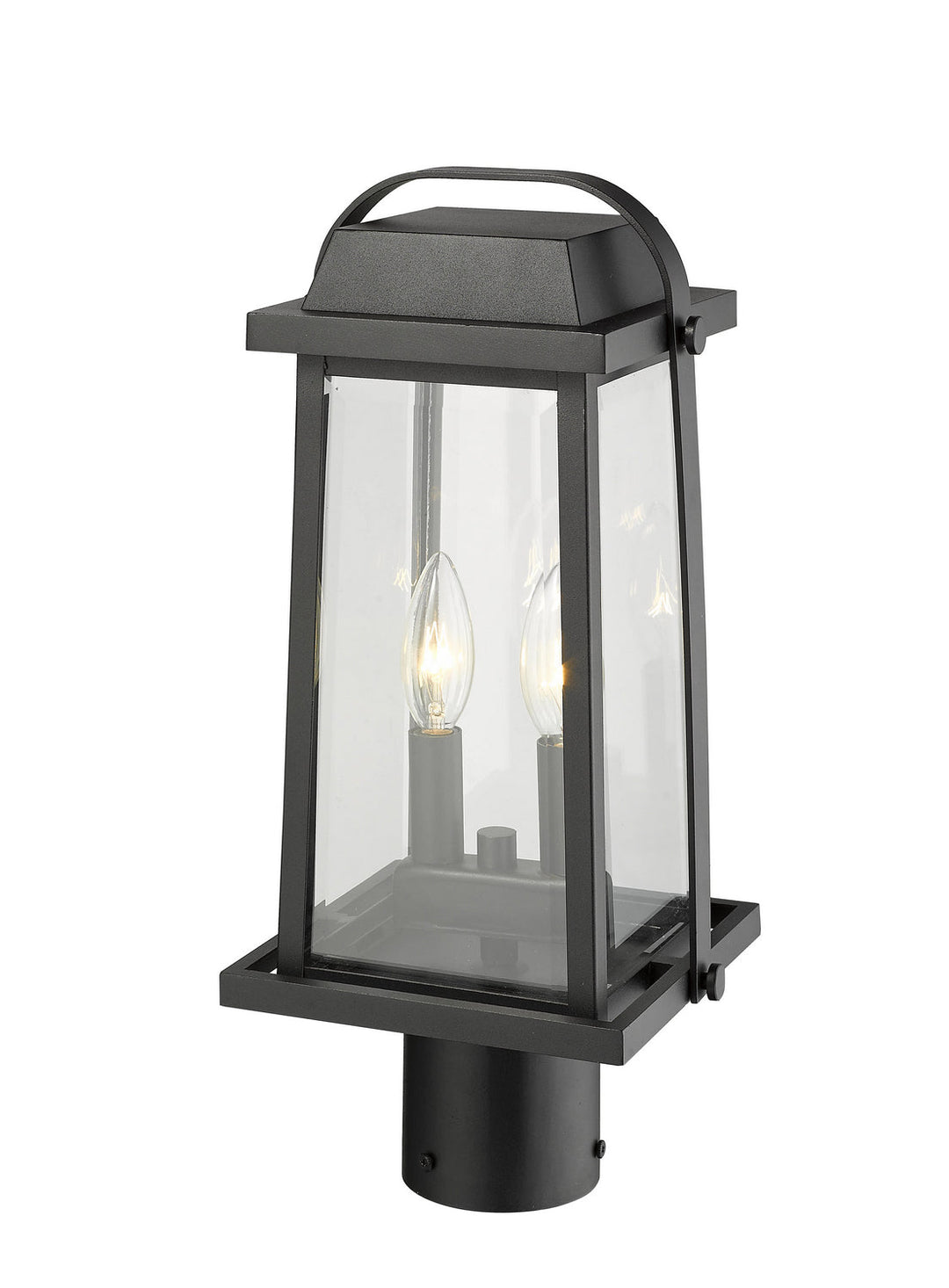 Z-Lite Lighting 574PHMR-BK  Millworks Outdoor Black