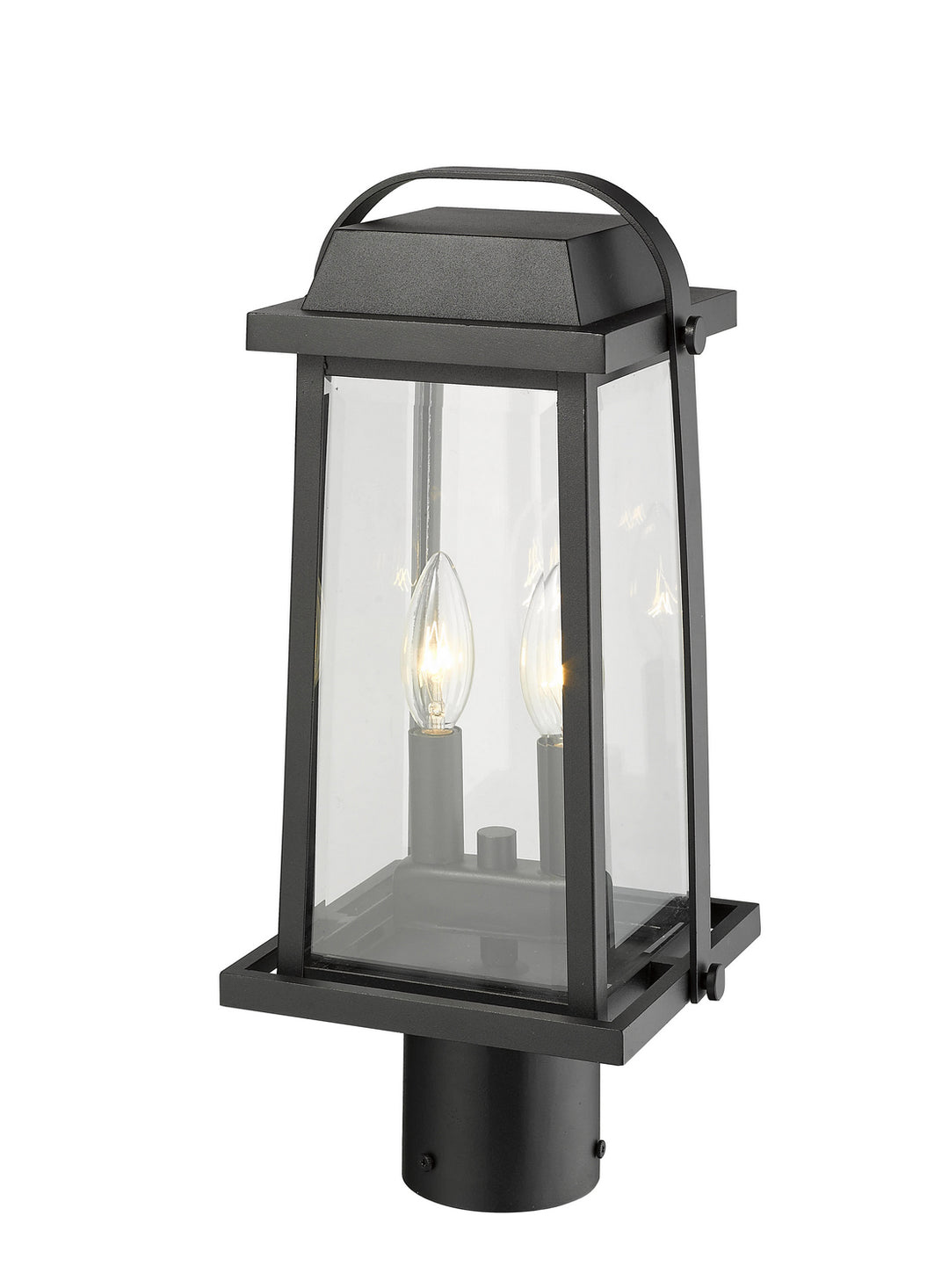 Z-Lite Lighting 574PHMR-BK  Millworks Outdoor Black