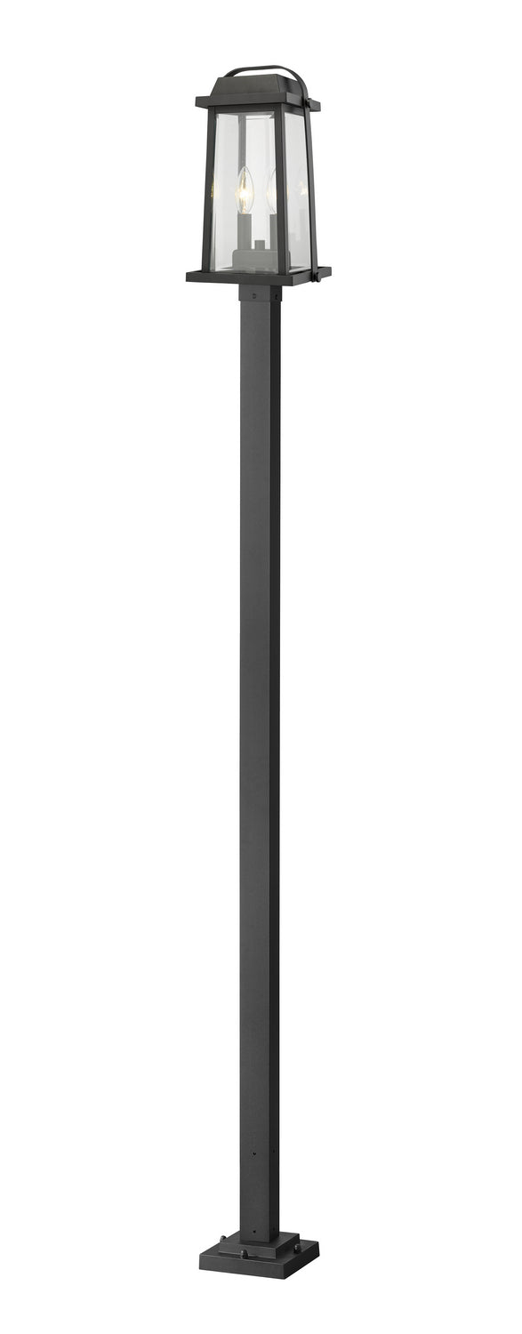 Z-Lite Lighting 574PHMS-536P-BK  Millworks Outdoor Black