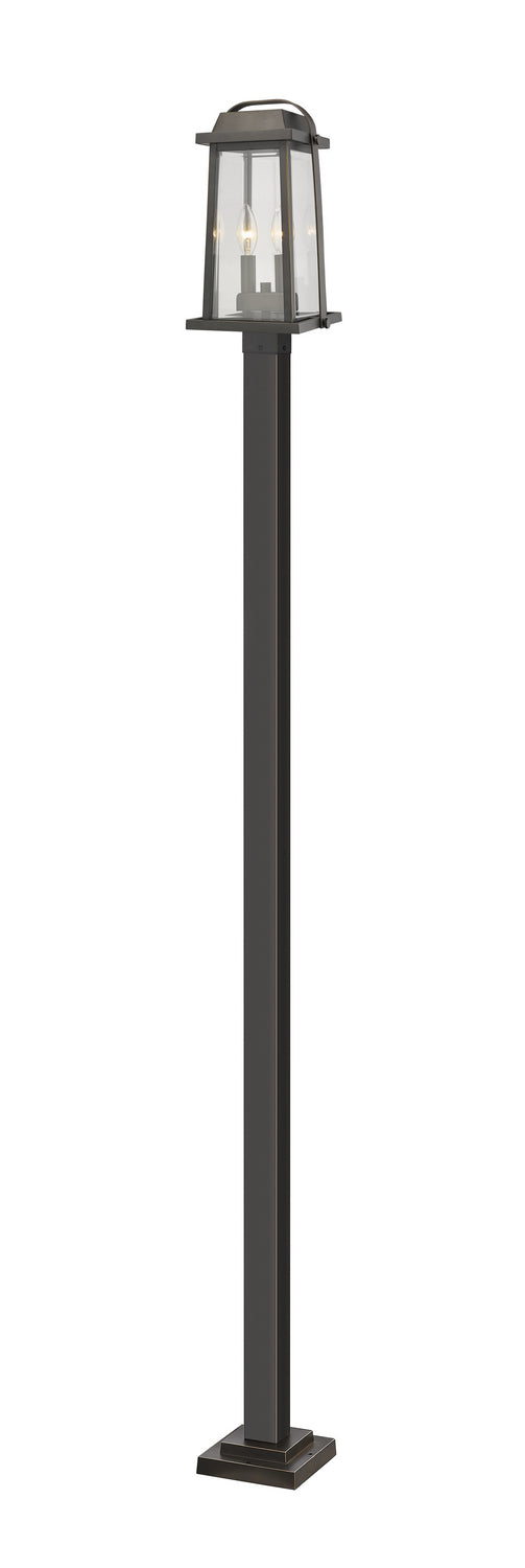 Z-Lite Lighting 574PHMS-536P-ORB  Millworks Outdoor Oil Rubbed Bronze