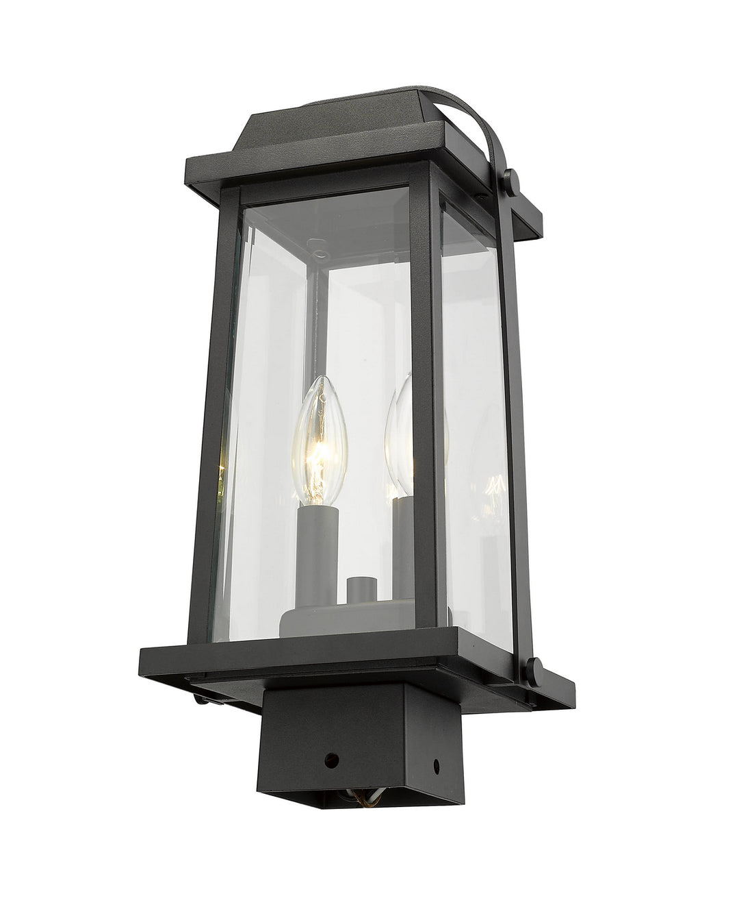 Z-Lite Lighting 574PHMS-BK  Millworks Outdoor Black