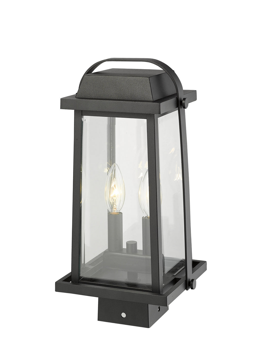 Z-Lite Lighting 574PHMS-BK  Millworks Outdoor Black