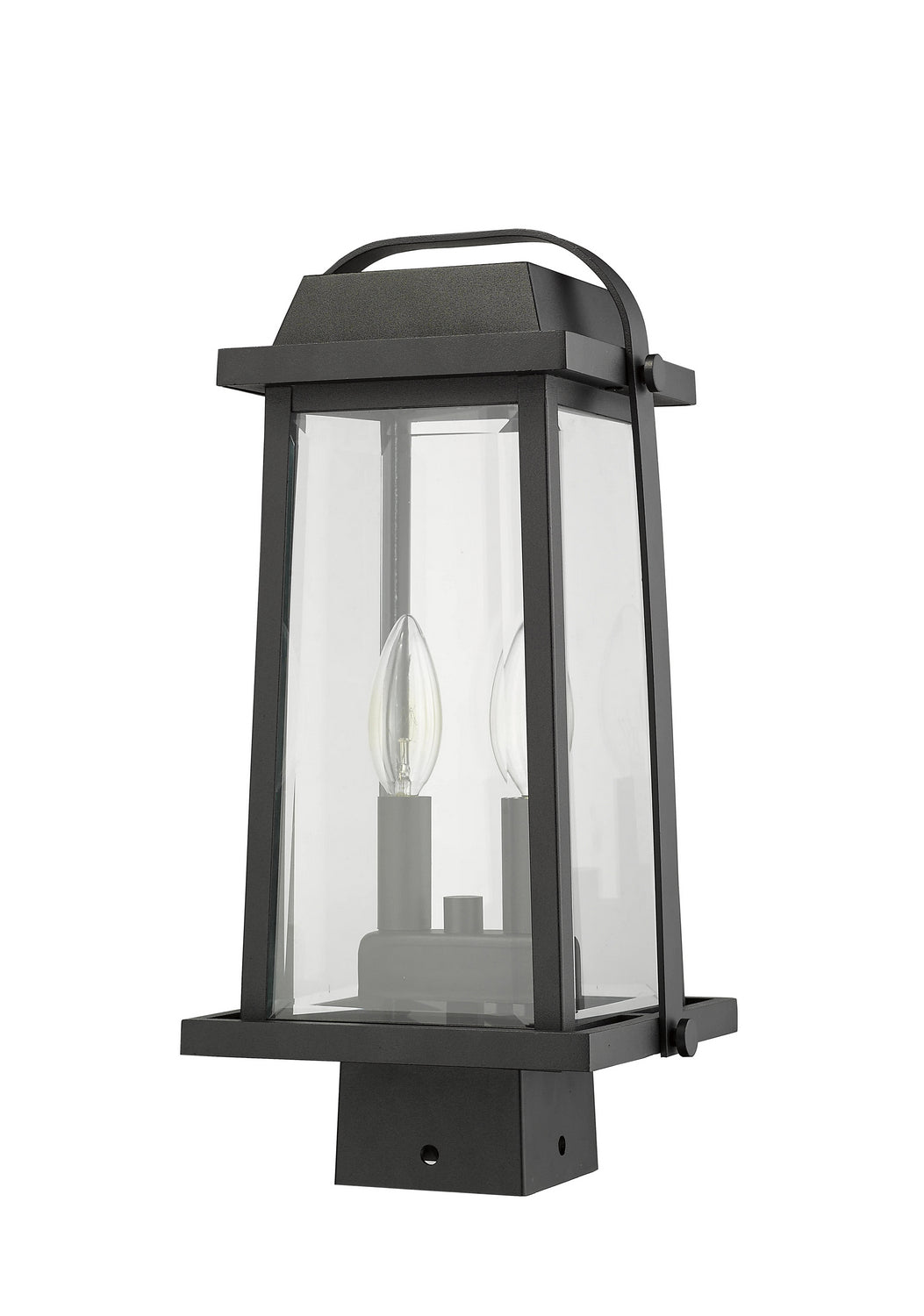 Z-Lite Lighting 574PHMS-BK  Millworks Outdoor Black