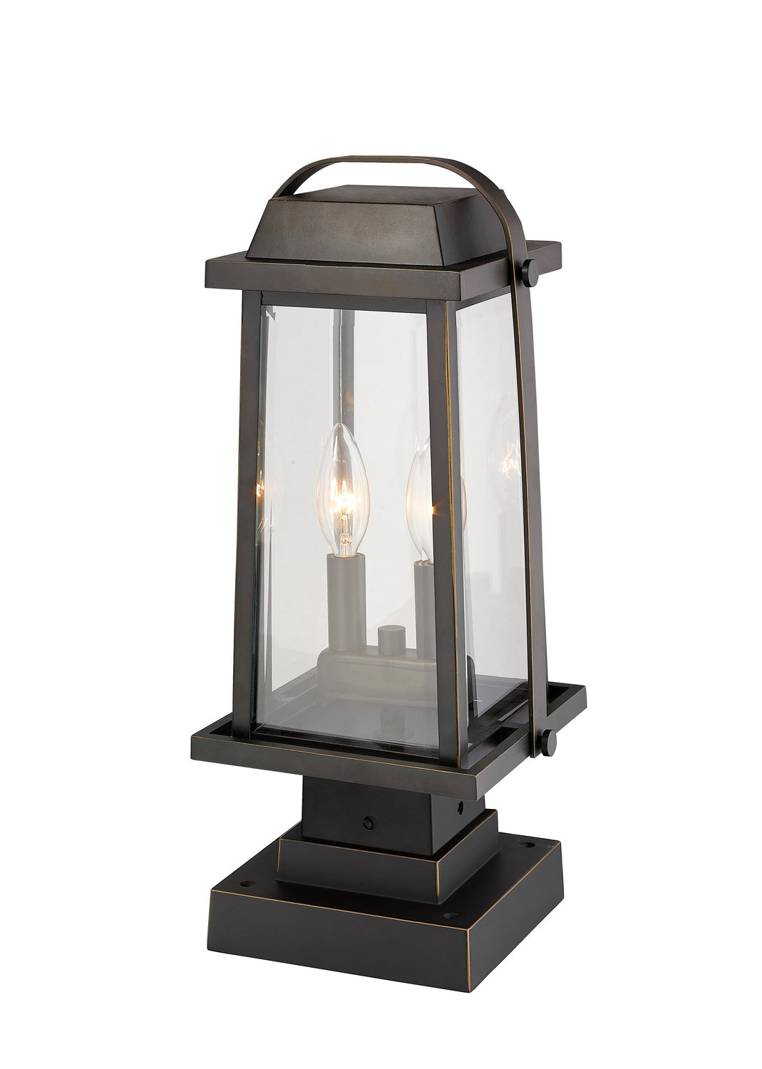 Z-Lite Lighting 574PHMS-SQPM-ORB  Millworks Outdoor Oil Rubbed Bronze