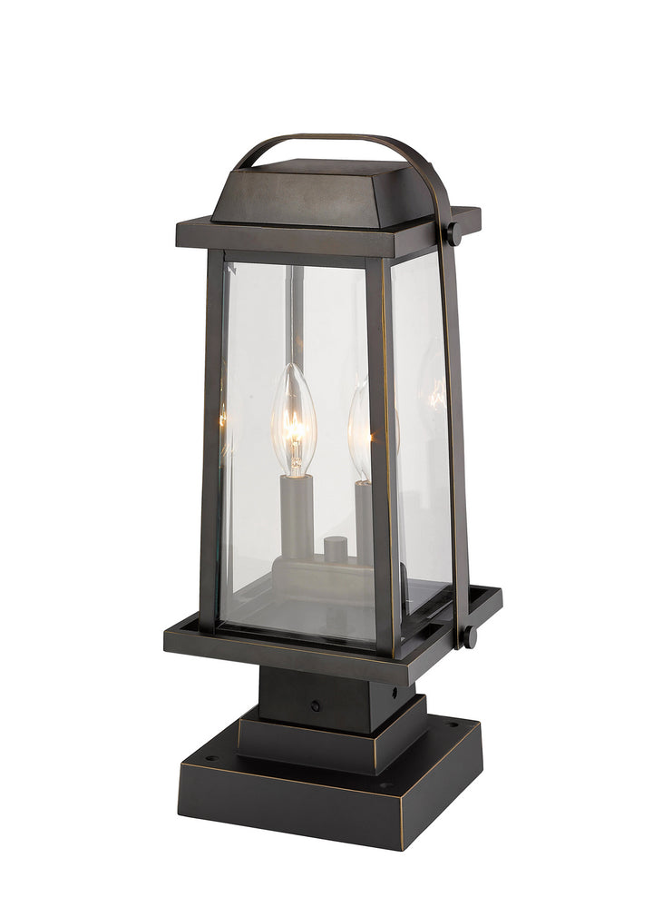 Z-Lite Lighting 574PHMS-SQPM-ORB  Millworks Outdoor Oil Rubbed Bronze