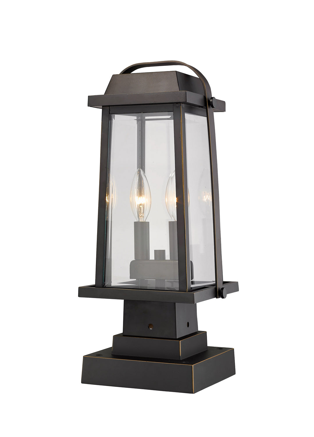 Z-Lite Lighting 574PHMS-SQPM-ORB  Millworks Outdoor Oil Rubbed Bronze