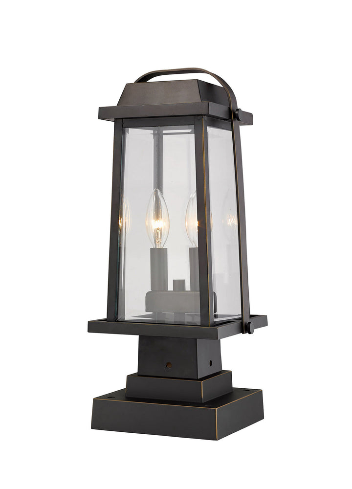 Z-Lite Lighting 574PHMS-SQPM-ORB  Millworks Outdoor Oil Rubbed Bronze