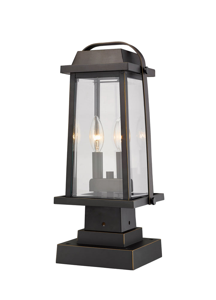 Z-Lite Lighting 574PHMS-SQPM-ORB  Millworks Outdoor Oil Rubbed Bronze