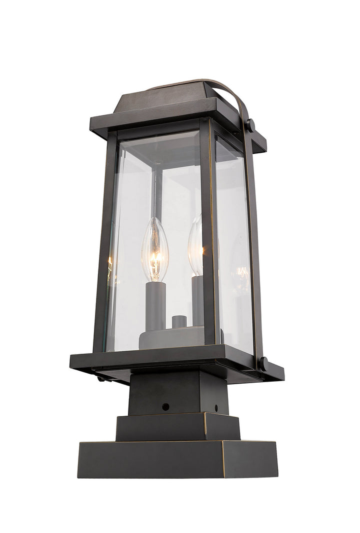 Z-Lite Lighting 574PHMS-SQPM-ORB  Millworks Outdoor Oil Rubbed Bronze