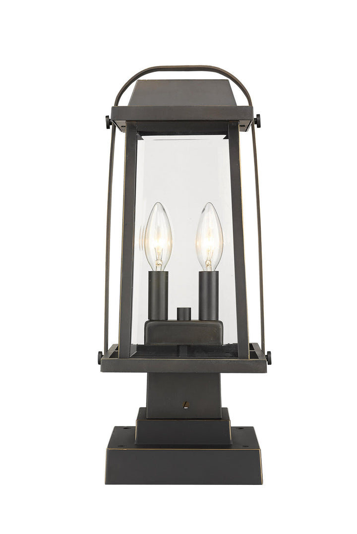 Z-Lite Lighting 574PHMS-SQPM-ORB  Millworks Outdoor Oil Rubbed Bronze
