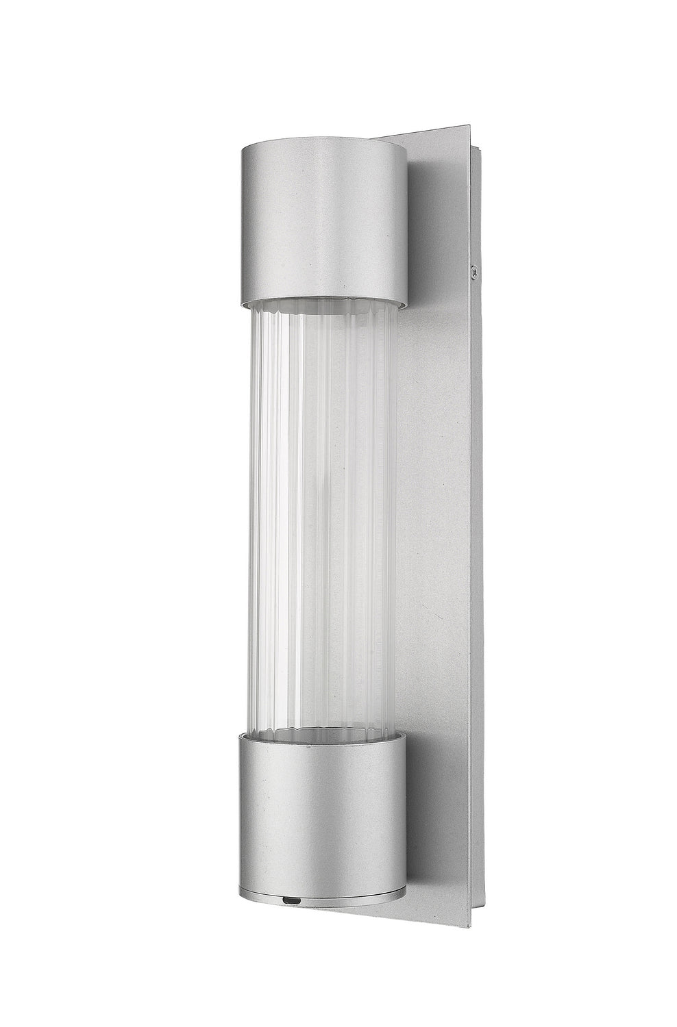Z-Lite Lighting 575S-SL-LED Modern Striate Outdoor Silver