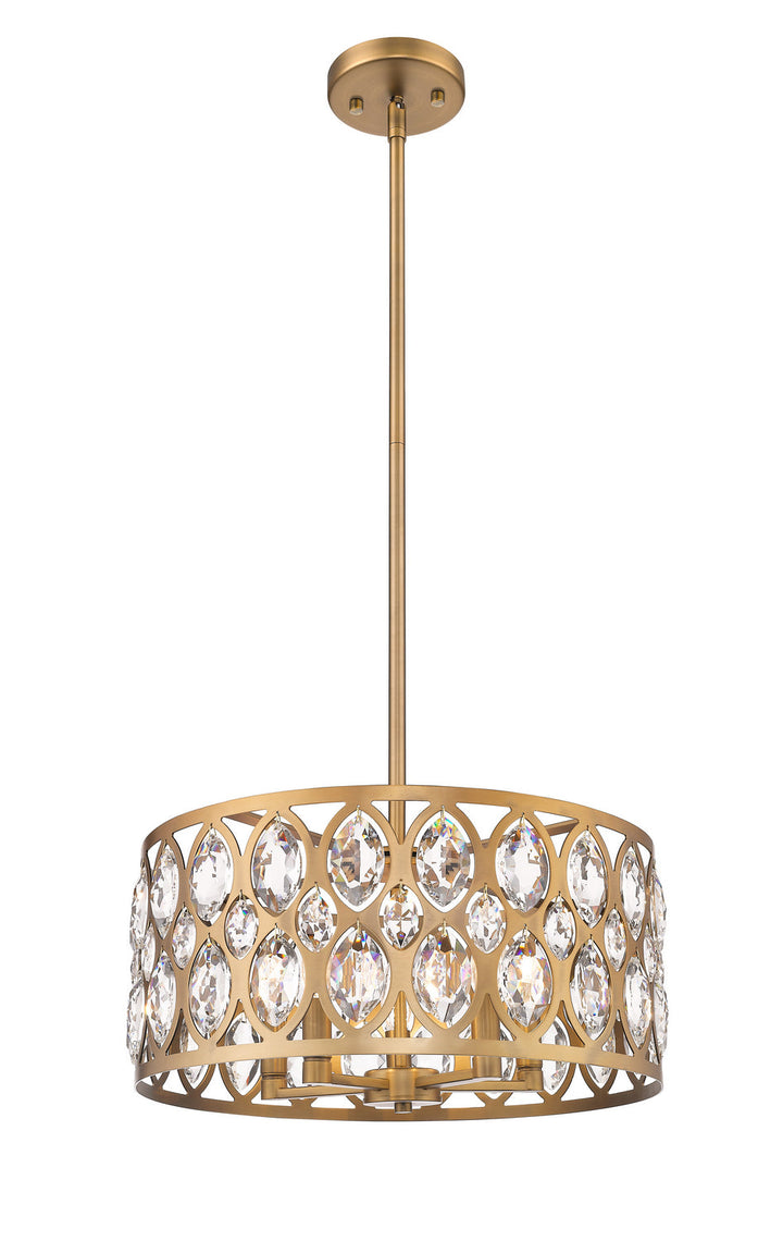 Z-Lite Dealey 6010-20HB Chandelier Light - Heirloom Brass