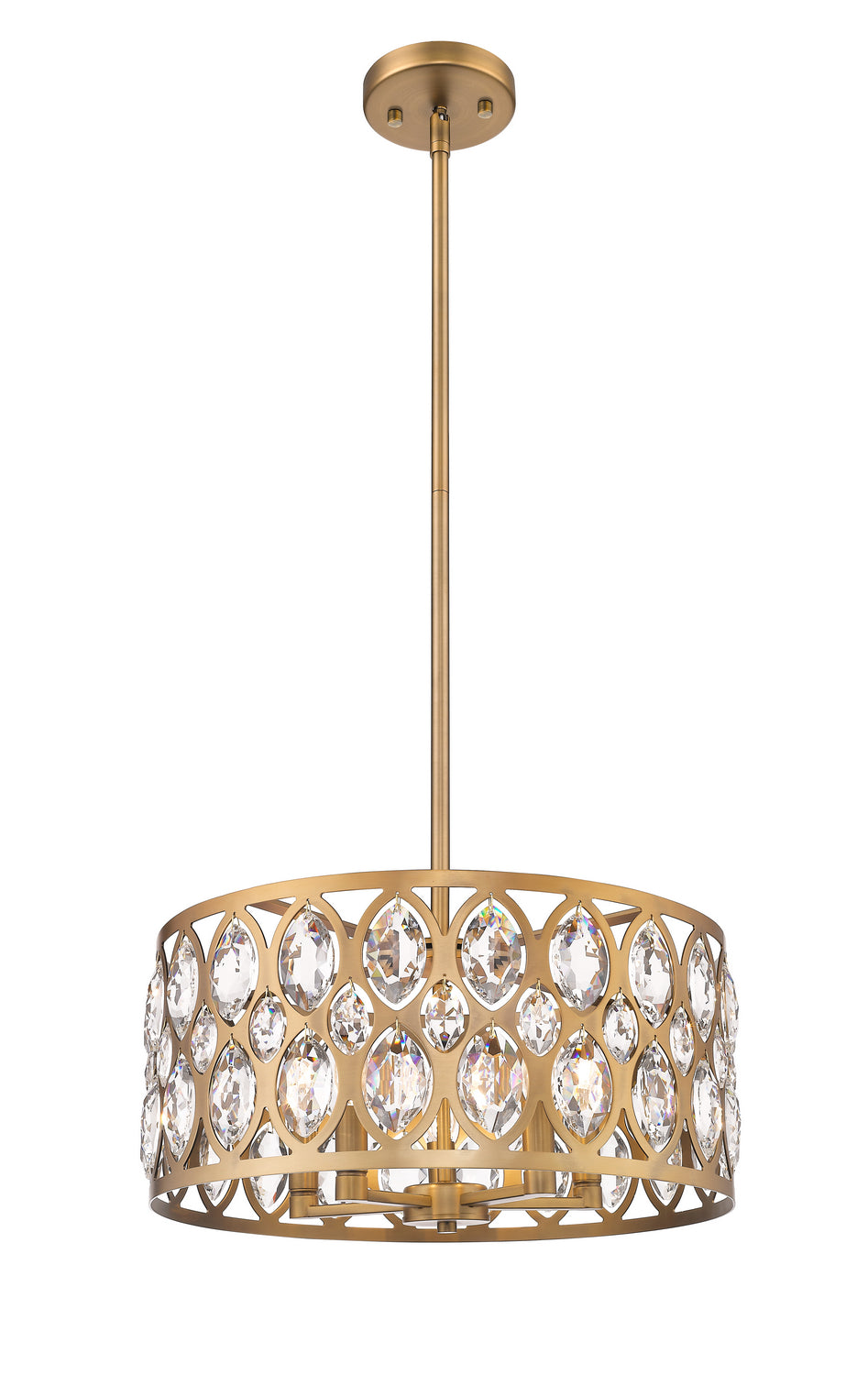 Z-Lite Dealey 6010-20HB Chandelier Light - Heirloom Brass