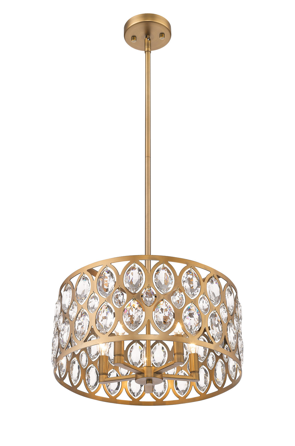 Z-Lite Dealey 6010-20HB Chandelier Light - Heirloom Brass