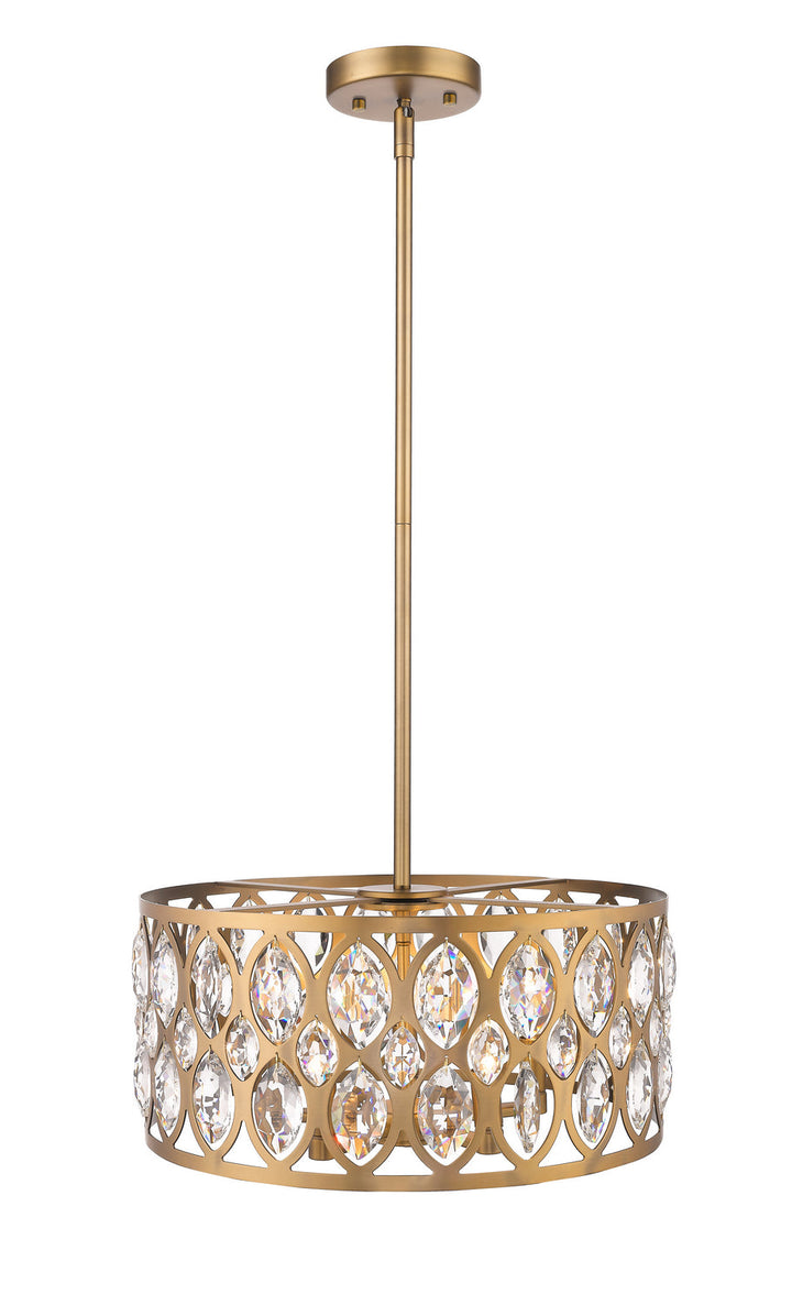 Z-Lite Dealey 6010-20HB Chandelier Light - Heirloom Brass