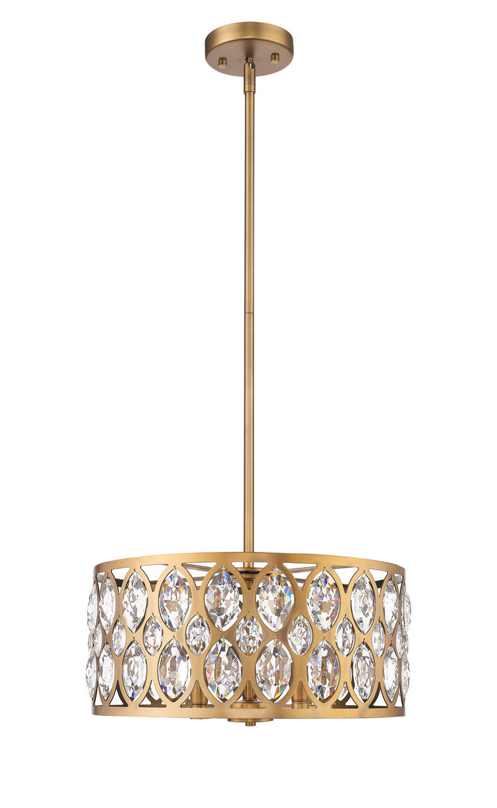 Z-Lite Dealey 6010-20HB Chandelier Light - Heirloom Brass