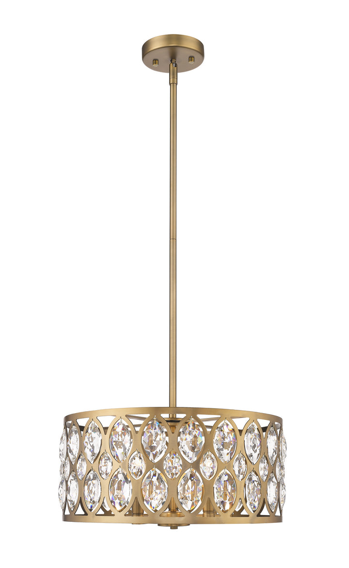 Z-Lite Dealey 6010-20HB Chandelier Light - Heirloom Brass