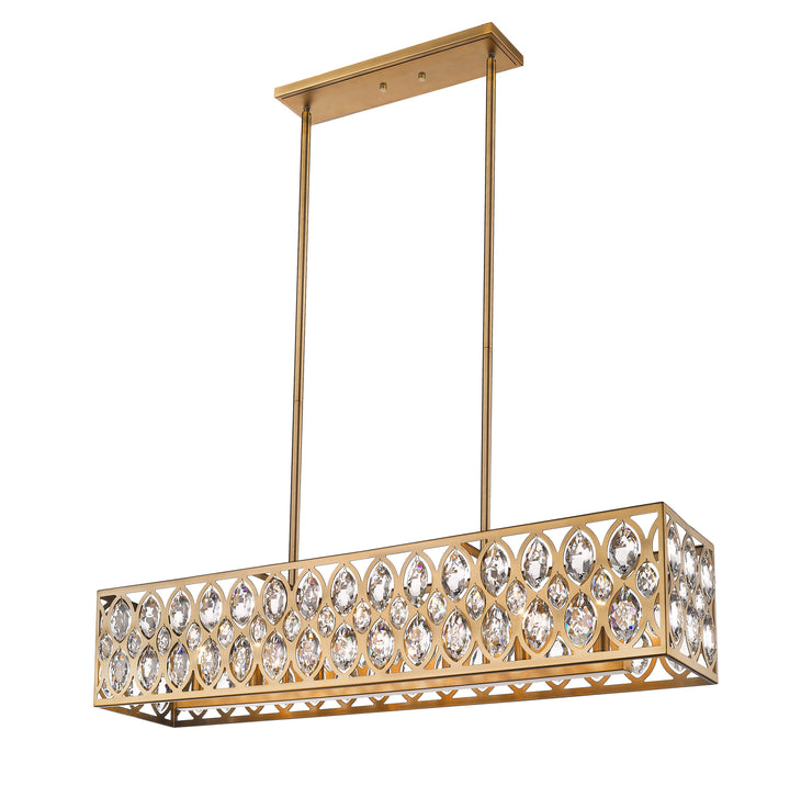 Z-Lite Dealey 6010-42HB Pendant Light - Heirloom Brass
