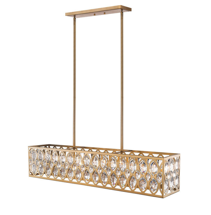 Z-Lite Dealey 6010-42HB Pendant Light - Heirloom Brass