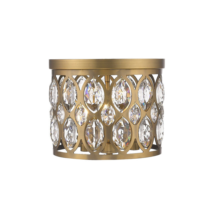 Z-Lite Dealey 6010F12HB Ceiling Light - Heirloom Brass