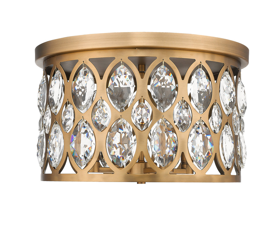 Z-Lite Dealey 6010F15HB Ceiling Light - Heirloom Brass