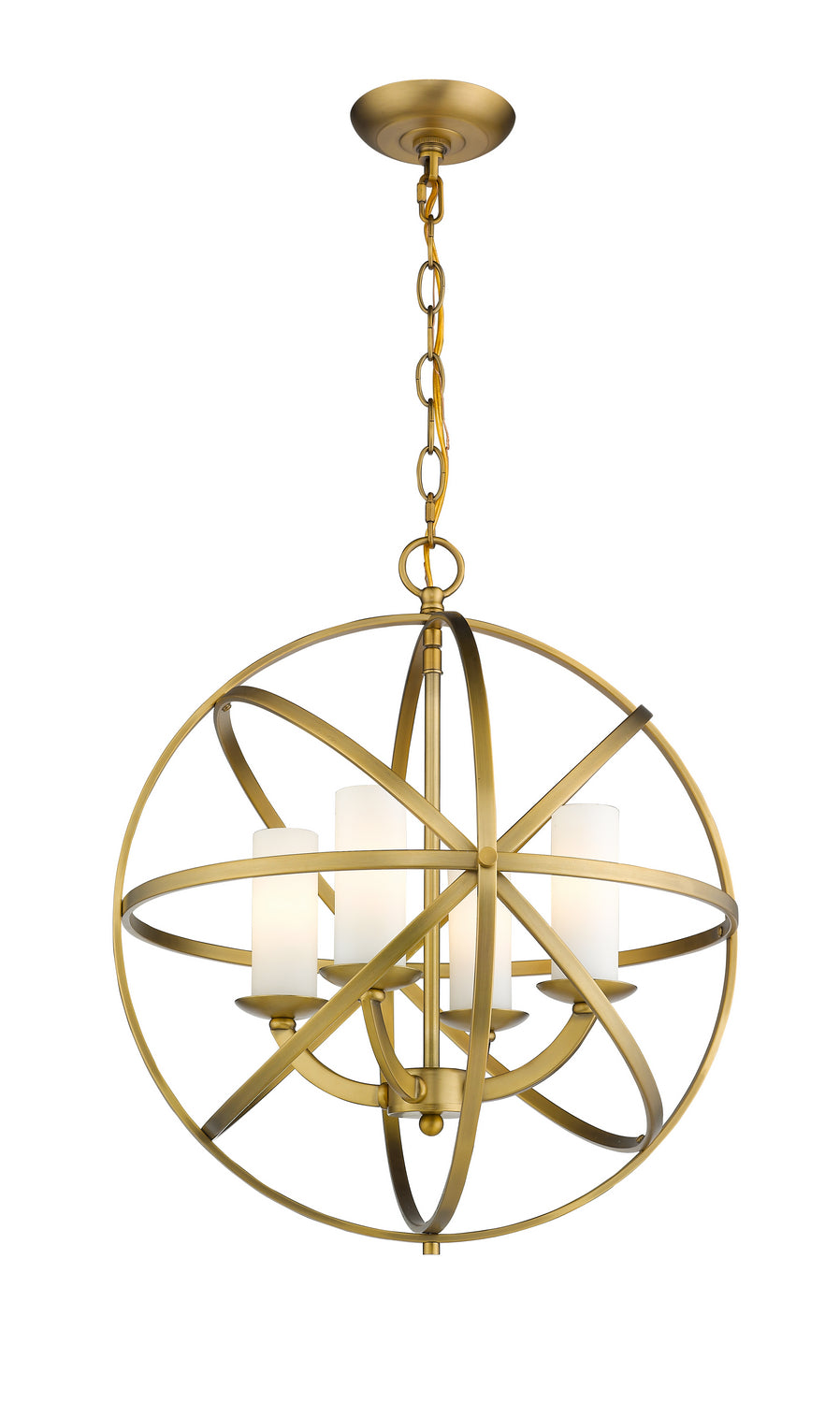 Z-Lite Aranya 6017-4S-HB Chandelier Light - Heirloom Brass
